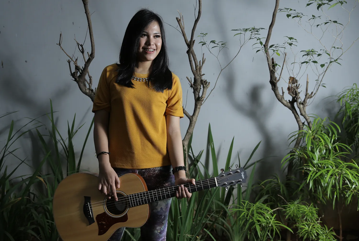 Belum berencana menggarap album, Ghaitsa Kenang pilih fokus dengan promo single barunya ©KapanLagi.com/Agus Apriyanto