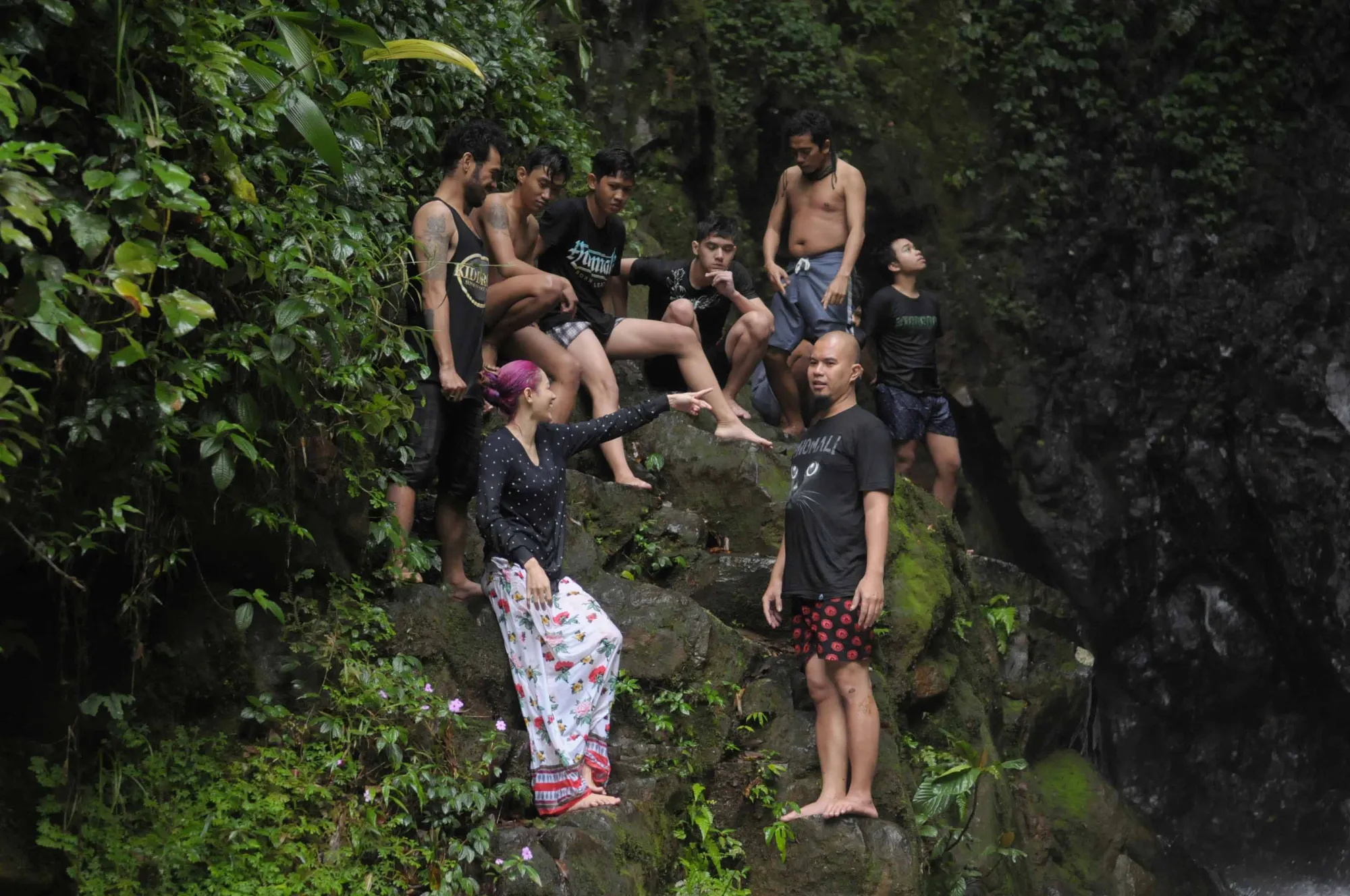 Ahmad Dhani dan Mulan Jameela liburan penuh cinta. / KapanLagi.com®/BayuHerdianto