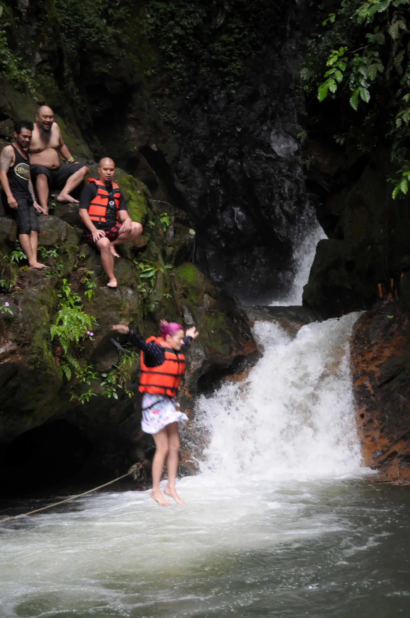 Mulan Jameela memberanikan diri terjun. / KapanLagi.com/BayuHerdianto