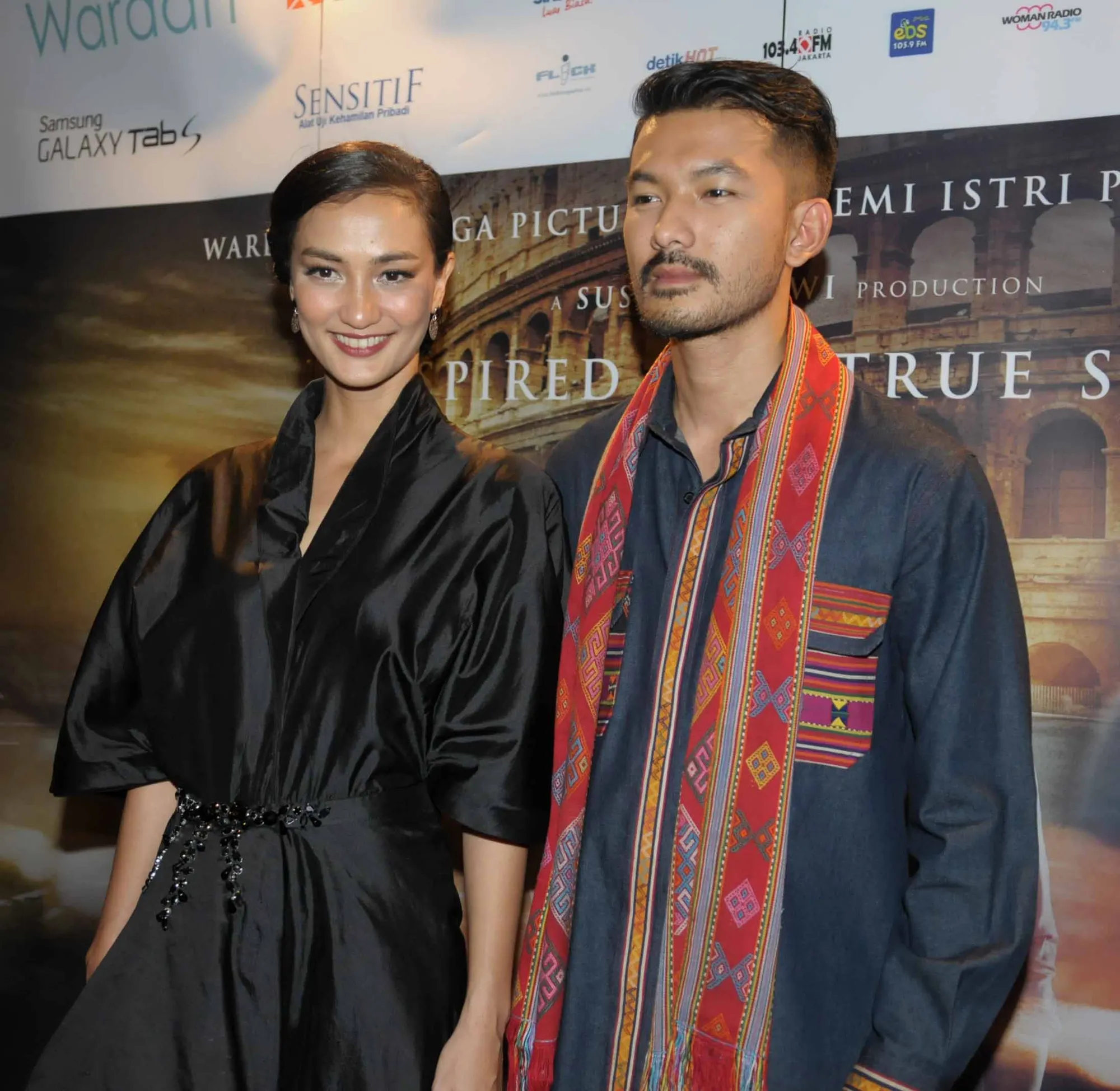 Atiqah Hasiholan - Rio Dewanto @foto: © KapanLagi.com/Bayu Herdianto