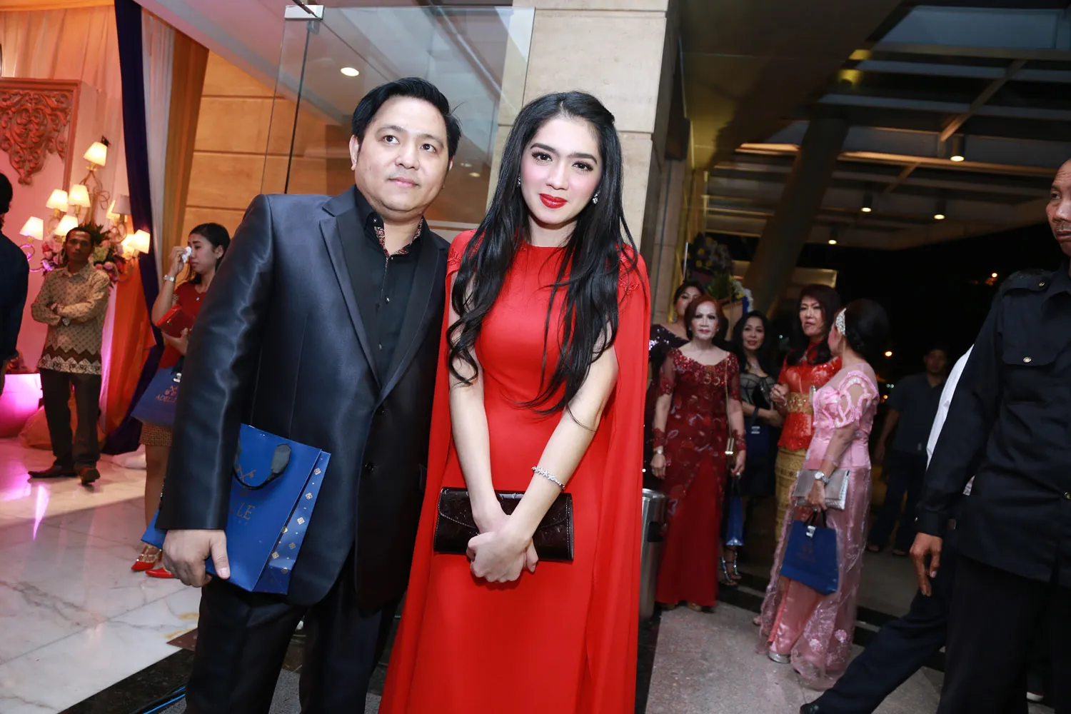 Angel Karamoy tak hadir pesta ulang tahun suaminya © KapanLagi.com®/Agus Apriyanto