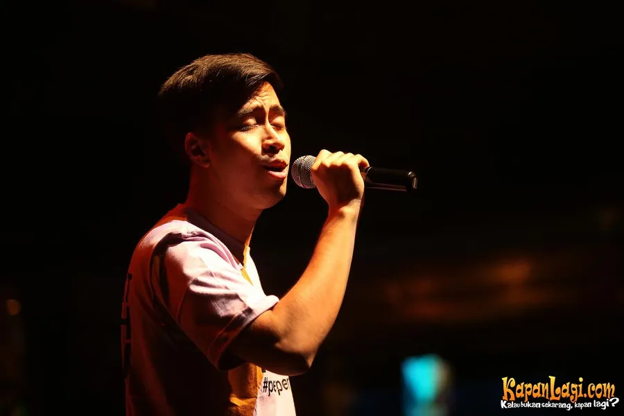 Terbiasa hidup dengan mic, Vidi pilih bisnis sound system. Foto: KapanLagi.com®/Budy Santoso