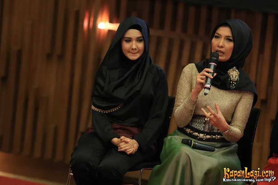 Zaskia Sungkar dan Arzeti Foto: KapanLagi.com