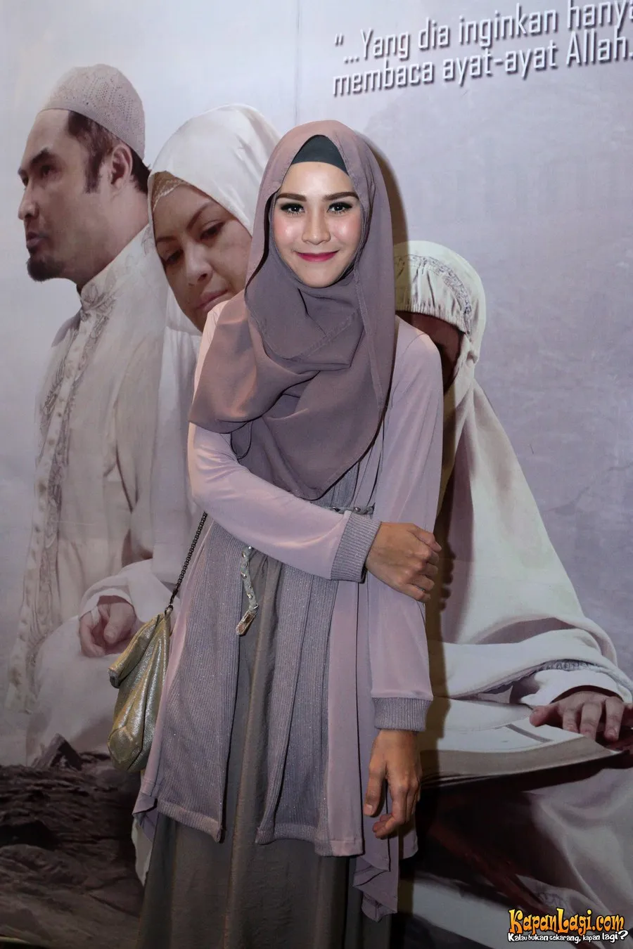 Zaskia kangen suasana di lokasi syuting sinetron / KapanLagi® - Bayu Herdianto