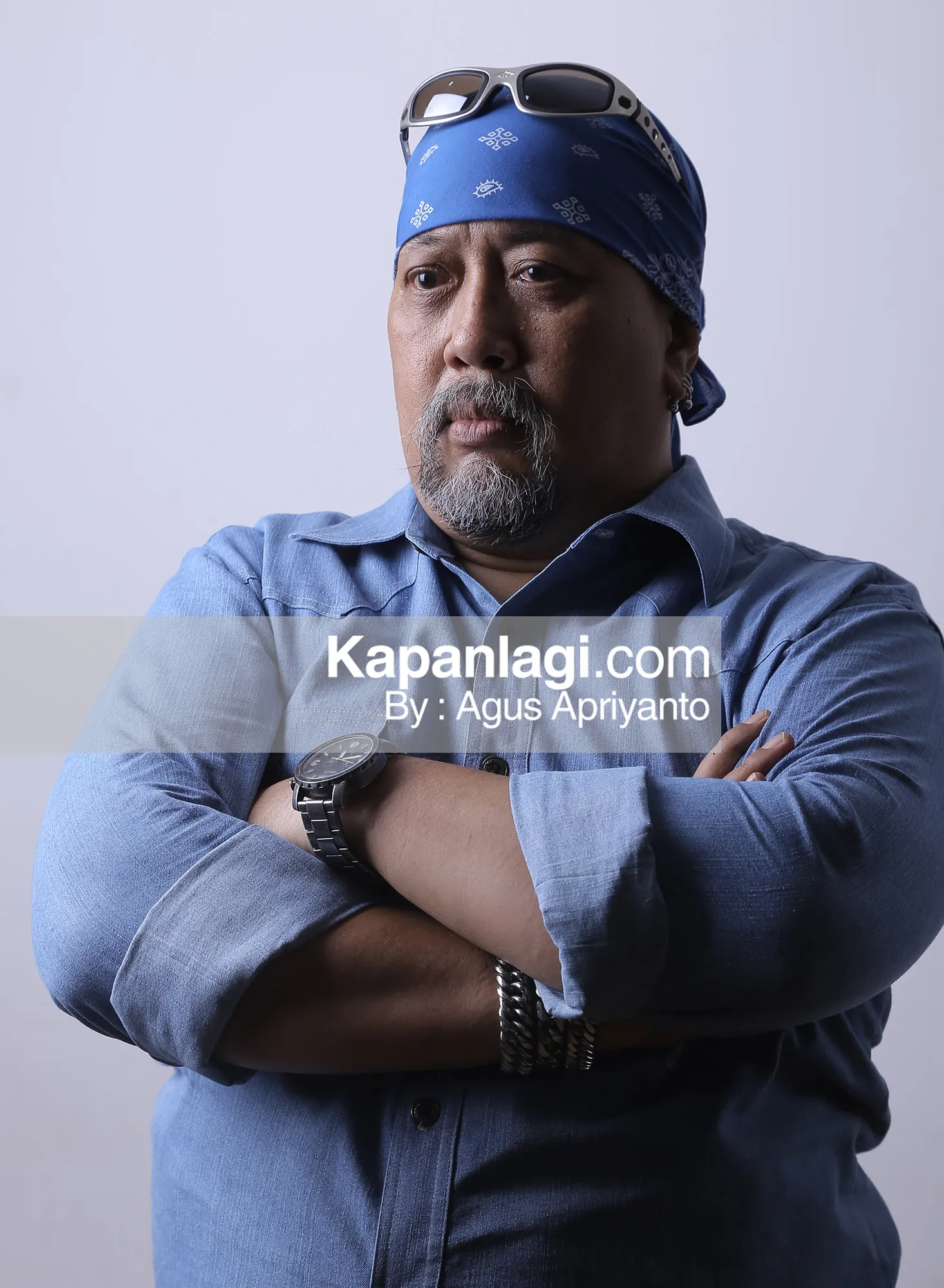 Indro Warkop © KapanLagi.com/Agus Apriyanto