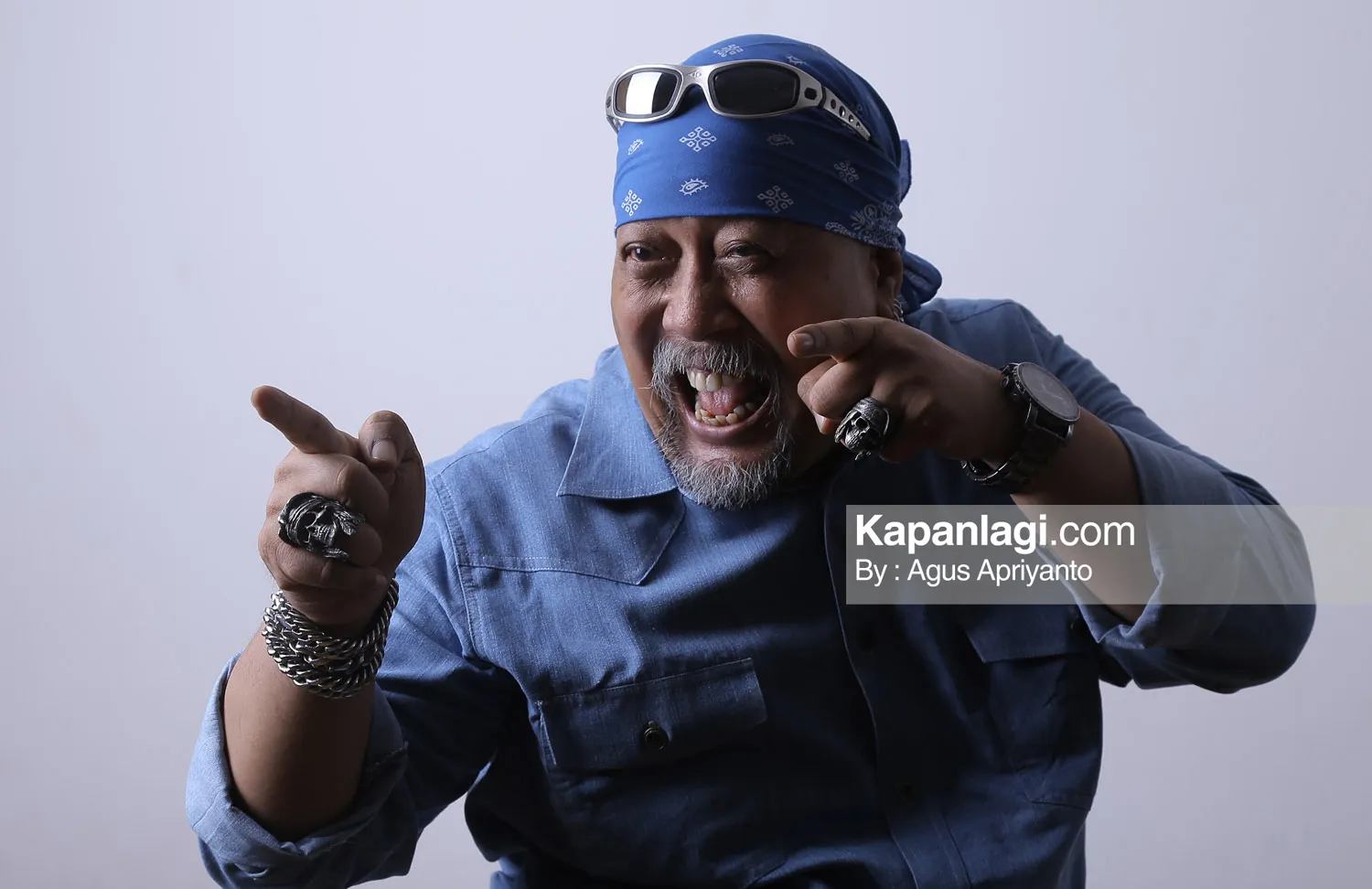 Indro Warkop @foto: © KapanLagi.com/Agus Apriyanto