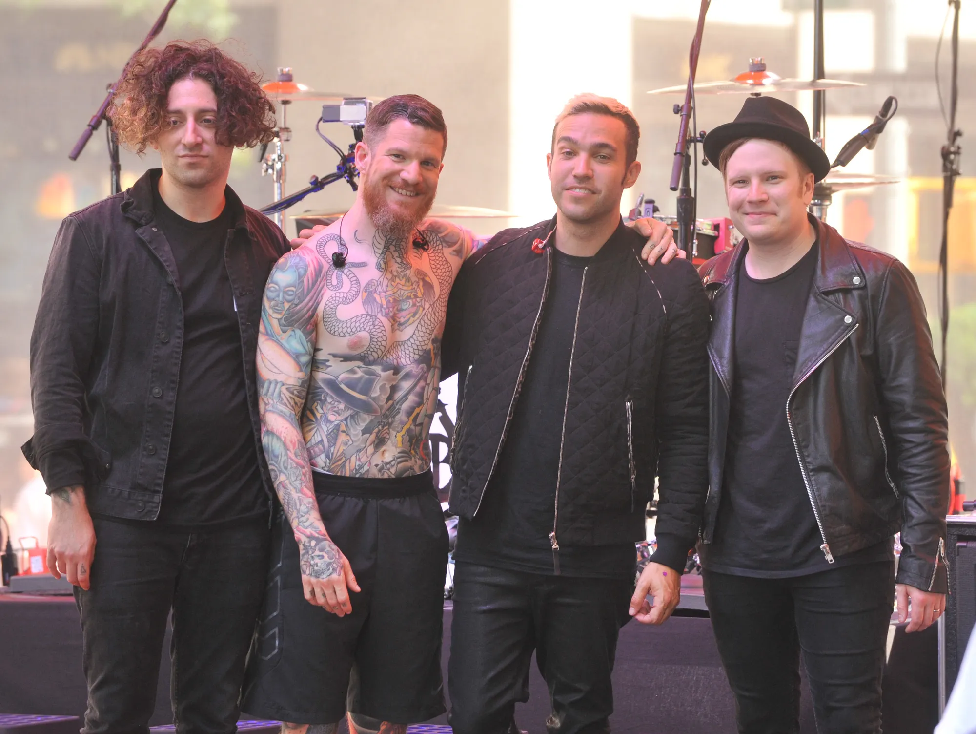 Pete Wentz konfirmasi kalau proses pengerjaan album baru Fall Out Boy sudah selesai © Splashnews