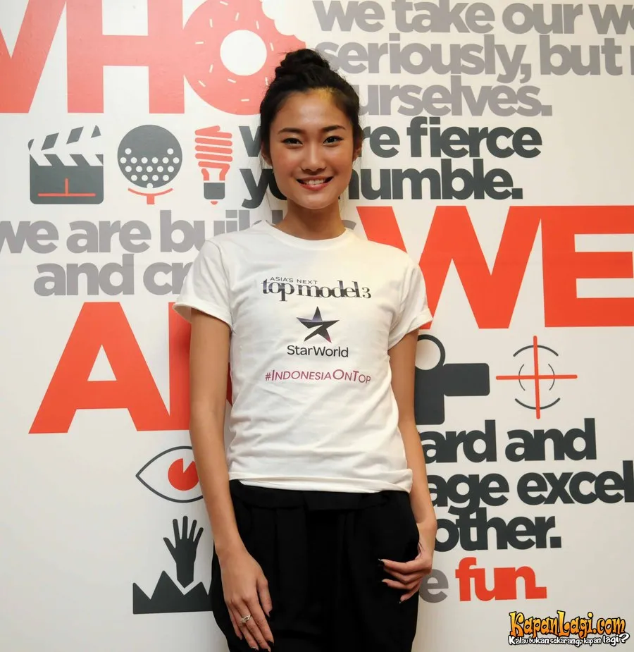 Gani mendaftar Asia's Next Top Model atas saran sang bunda. Foto: KapanLagi.com®/bayu Herdiyanto