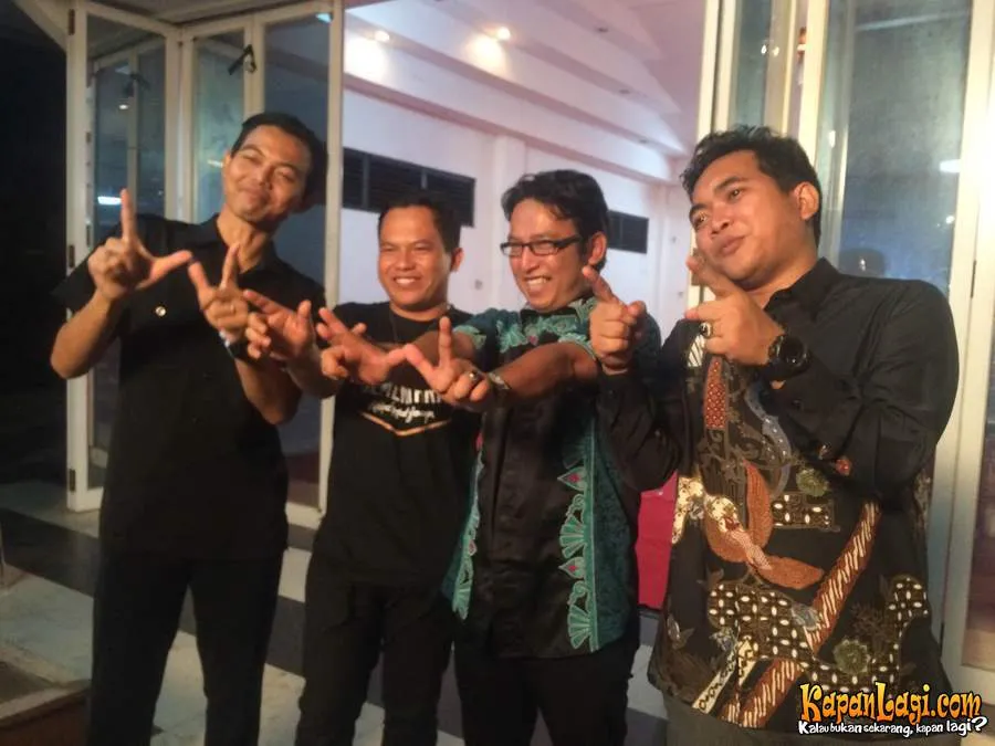 Personel Wali Band mengaku main sinetron merupakan berkah untuk keluarga. Foto: KapanLagi.com®