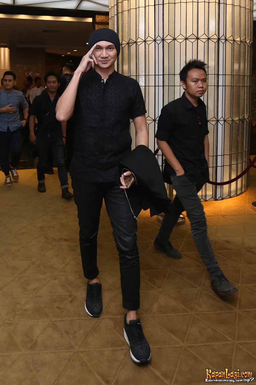 Anji kerap menyuruh teman sesama jenis menikah dengan yang berbeda jenis. Foto: KapanLagi.com®/ Budy Santoso