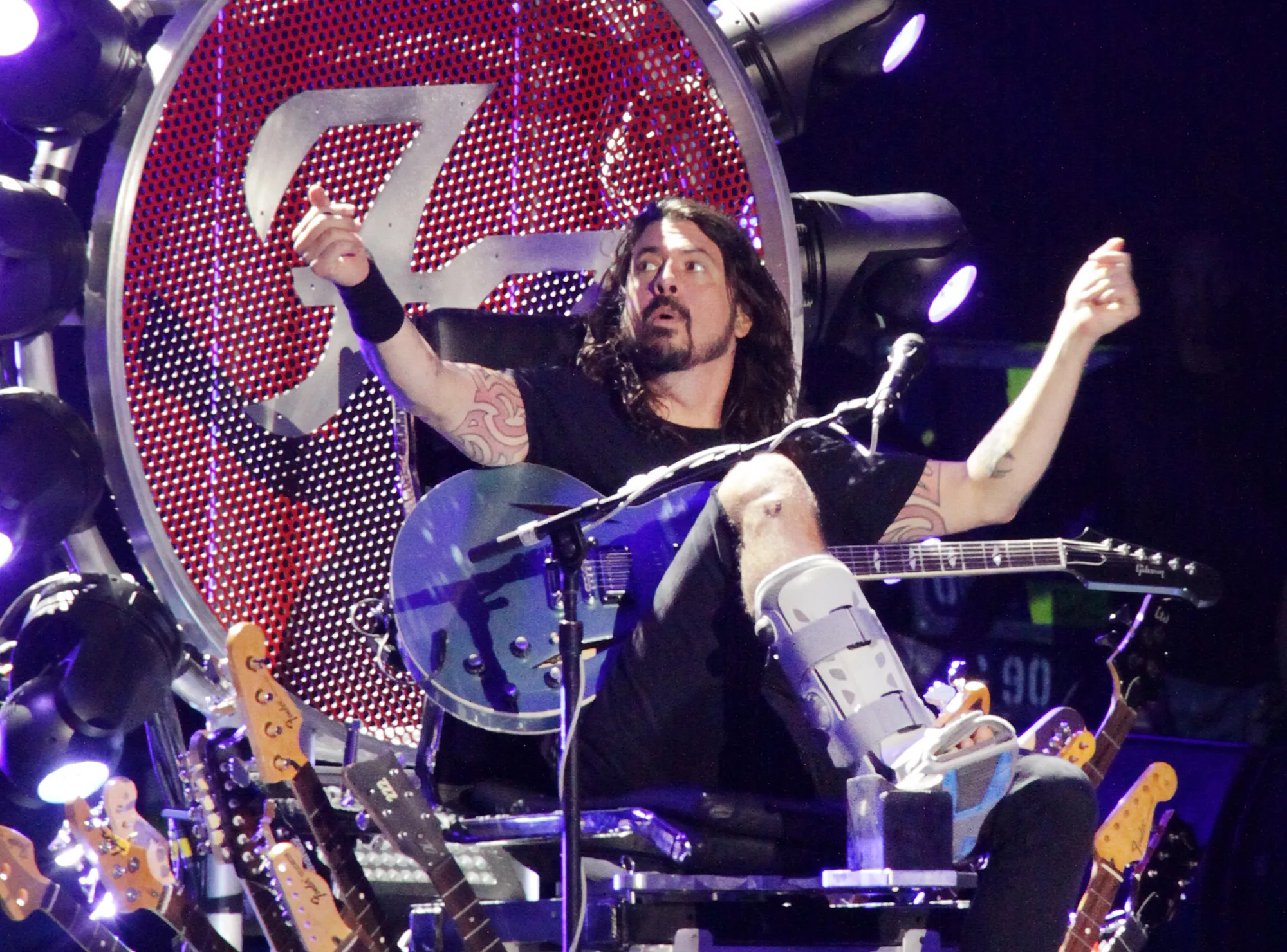 Dave Grohl akui seandainya ia tak menyukai suaranya sebagai seorang vokalis © Splashnews