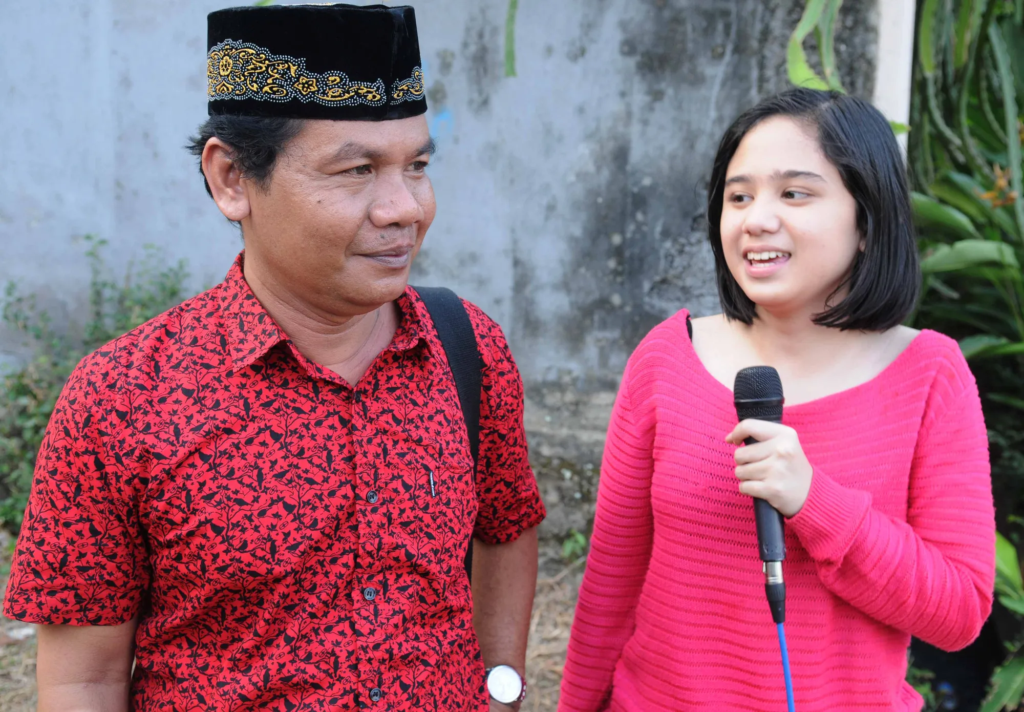 Udin Nganga bercerita pengalamannya di sinetron Para Pencari Tuhan ©KapanLagi.com/Bayu Herdianto
