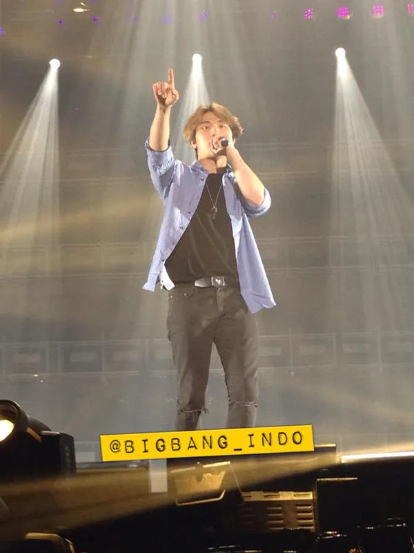 Daesung Big Bang bikin fans makin tergila-gila saat bermain drum dengan keren. cr: Big Bang Indo