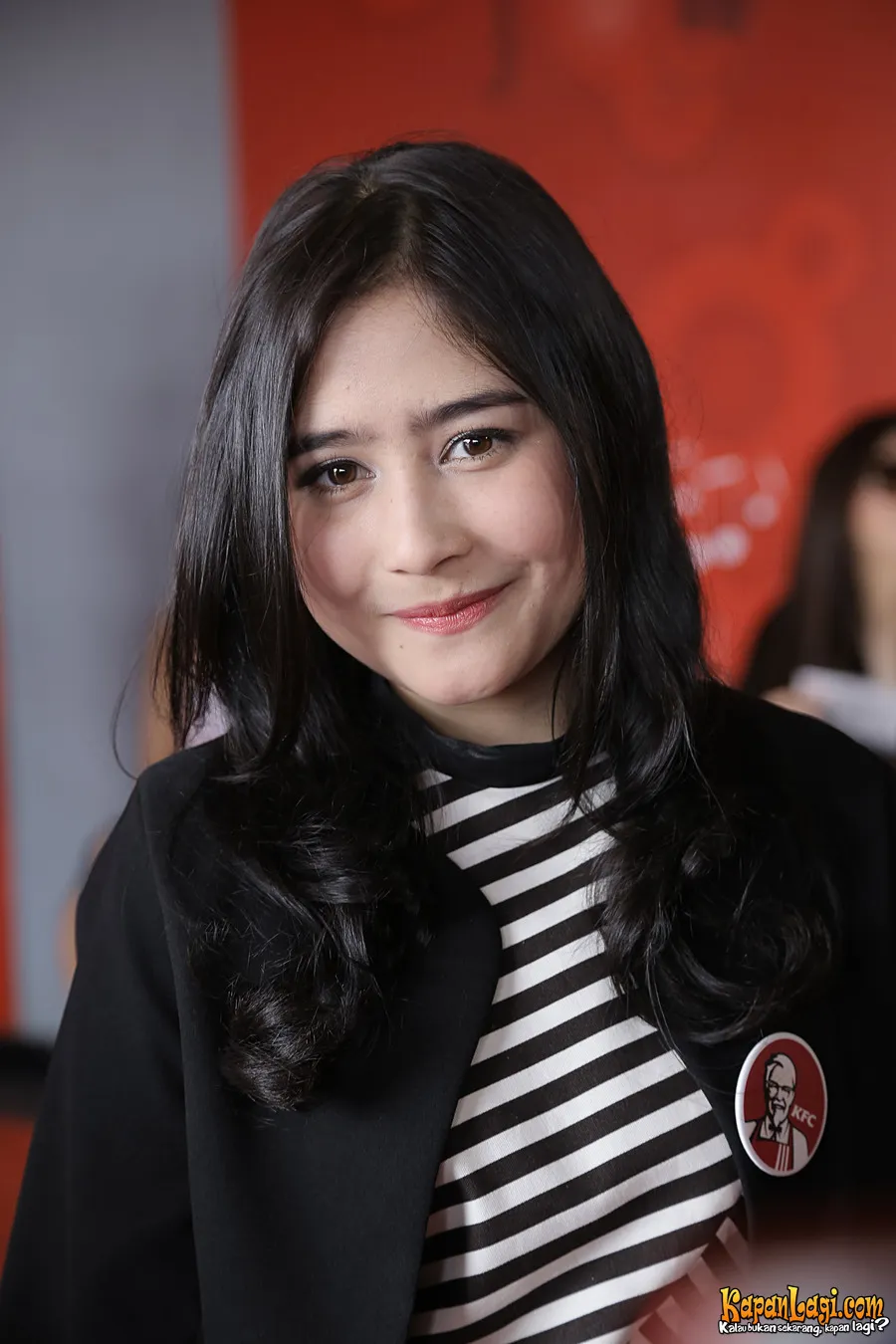 Prilly tegaskan dirinya dan Rizky tak pacaran © KapanLagi.com®/Agus Apriyanto