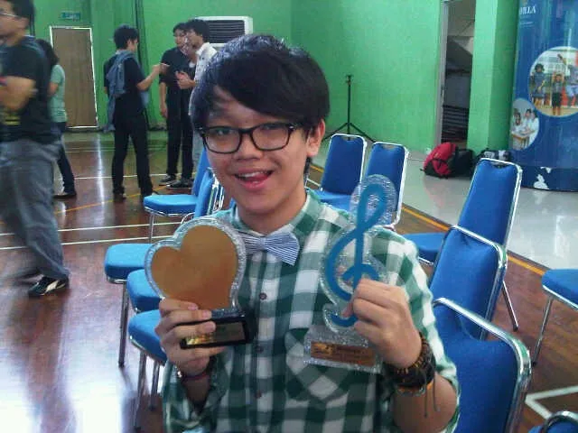 Brandon Nicholas Salim mewarisi talenta Ayahnya sejak kecil © KapanLagi.com/Koleksi Pribadi