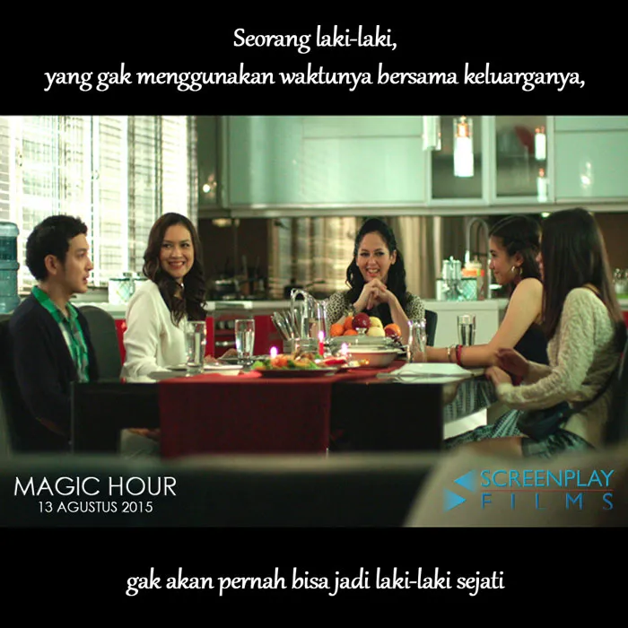 Ira Wibowo tersentuh dengan salah satu adegan Michelle dan Dimas Anggara, seperti apa sih? ©magichour-themovie.com