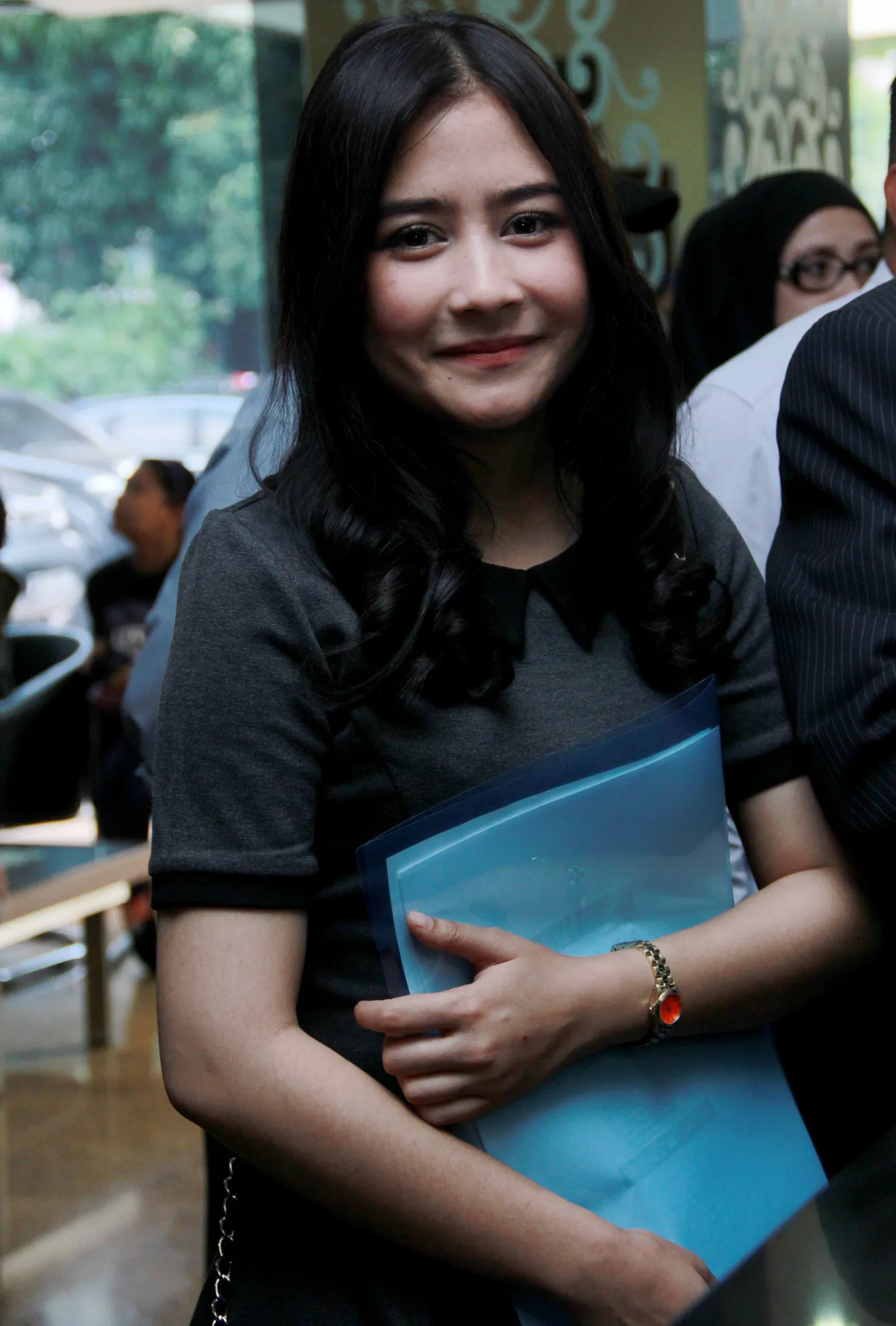 Prilly Latuconsina bakalan pisah dengan Aliando di SCTV Awards 2015 © KapanLagi.com®/Muhammad Akrom Sukarya