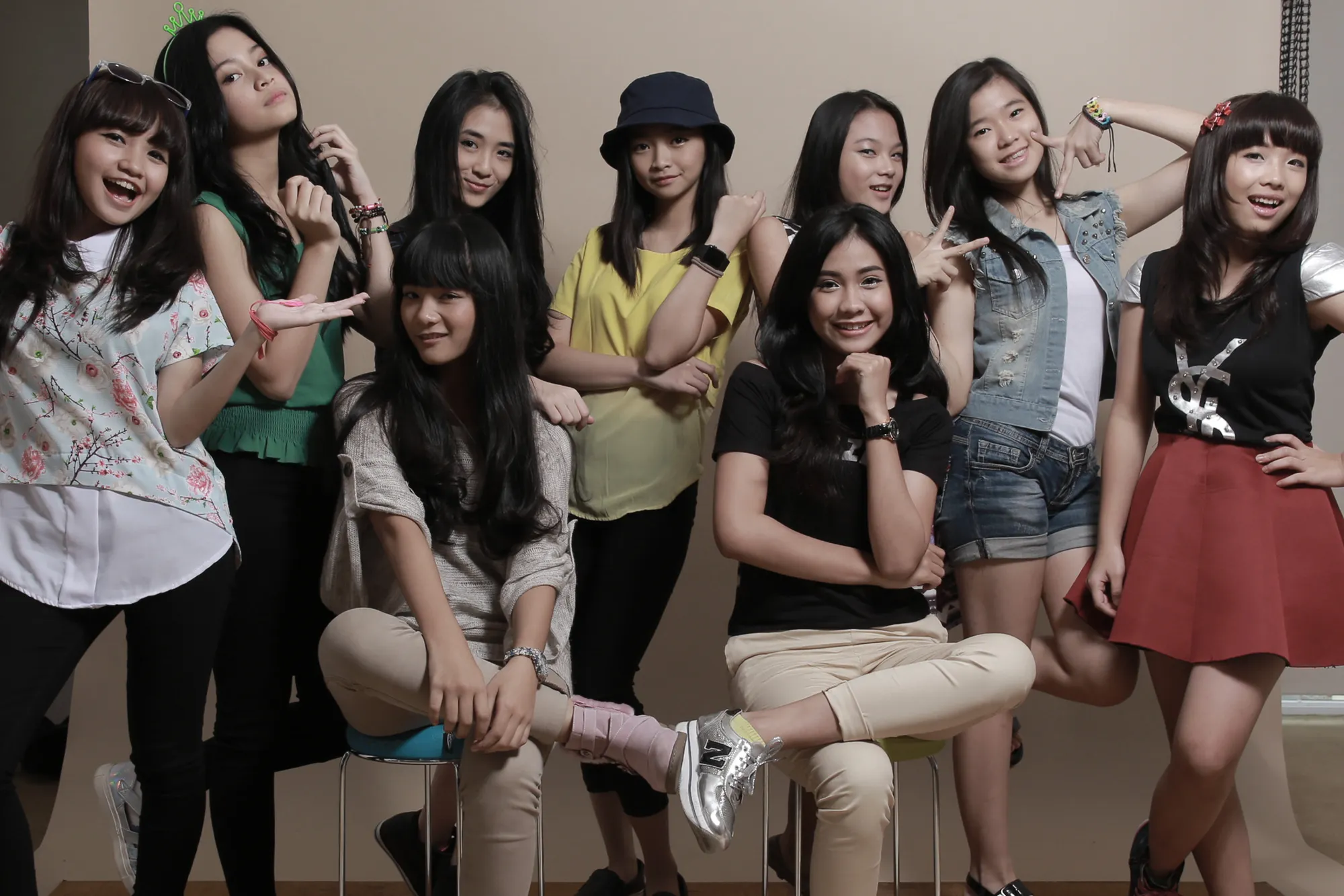 Teenebelle sebar virus bahagia © KapanLagi.com®/Budy Santoso