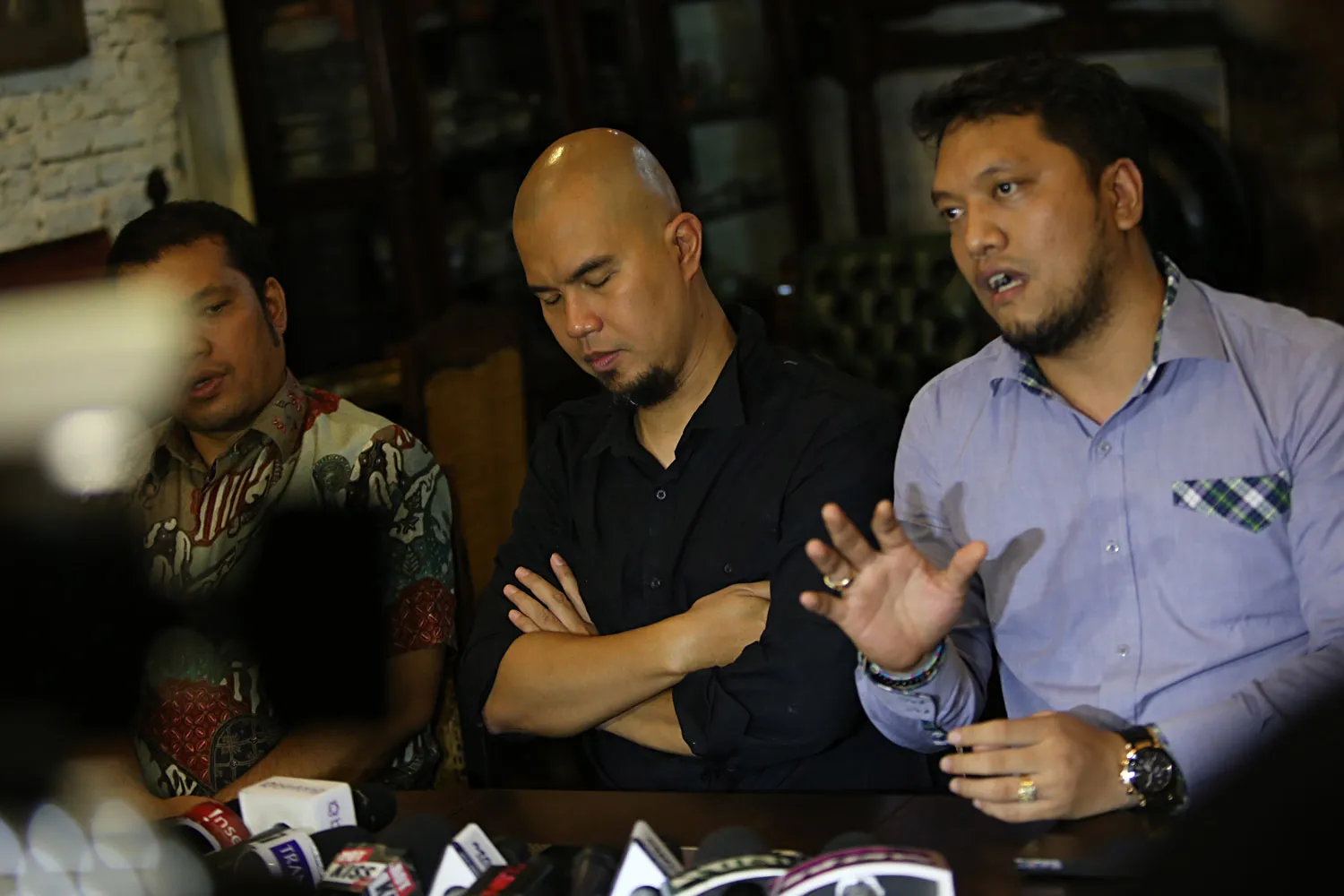 Kuasa hukum Ahmad Dhani ingin kasus segera berjalan © KapanLagi.com®/Agus Apriyanto