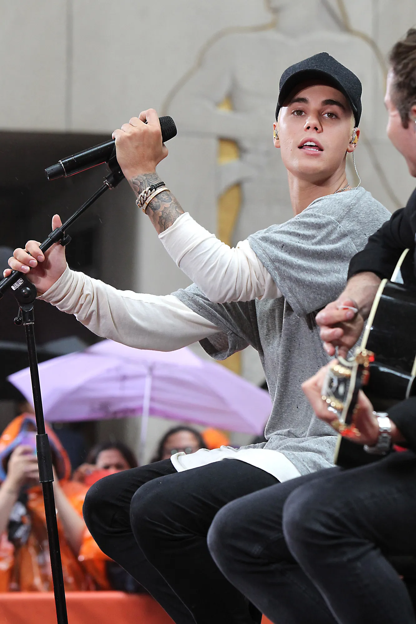 Justin Bieber ajak Michelle Obama promosi lagu barunya © Splashnews.com