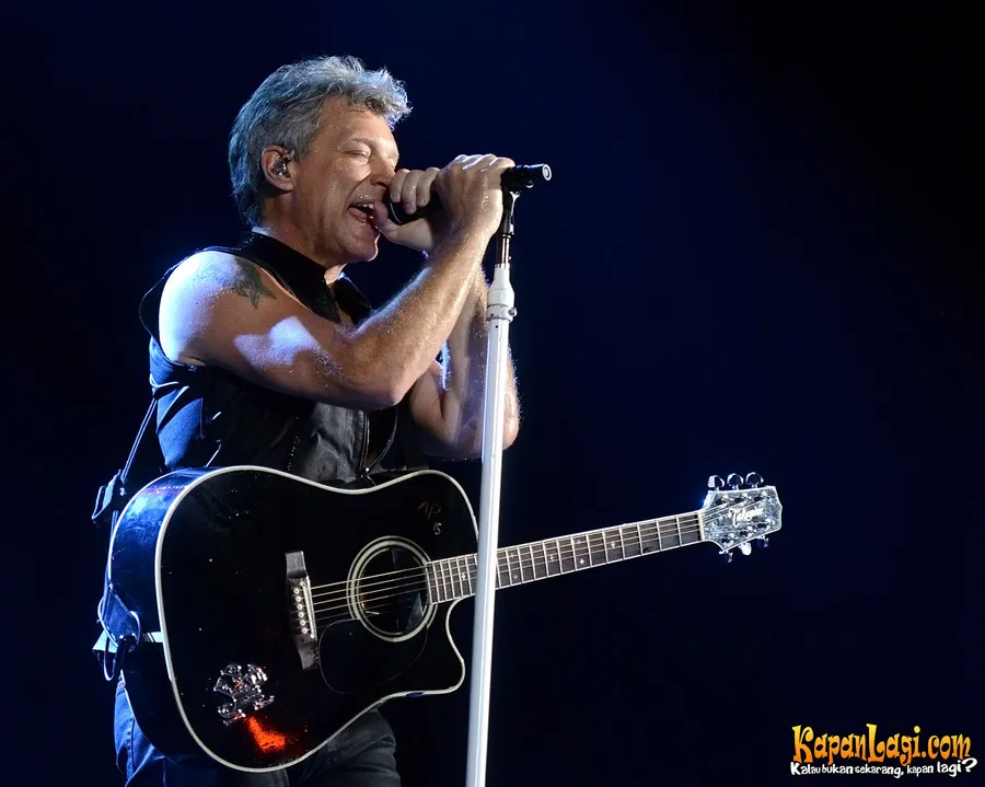 Bon Jovi gelar sebuah kontes untuk performer opening act bakal turnya © KapanLagi.com/Bambang E. Ros