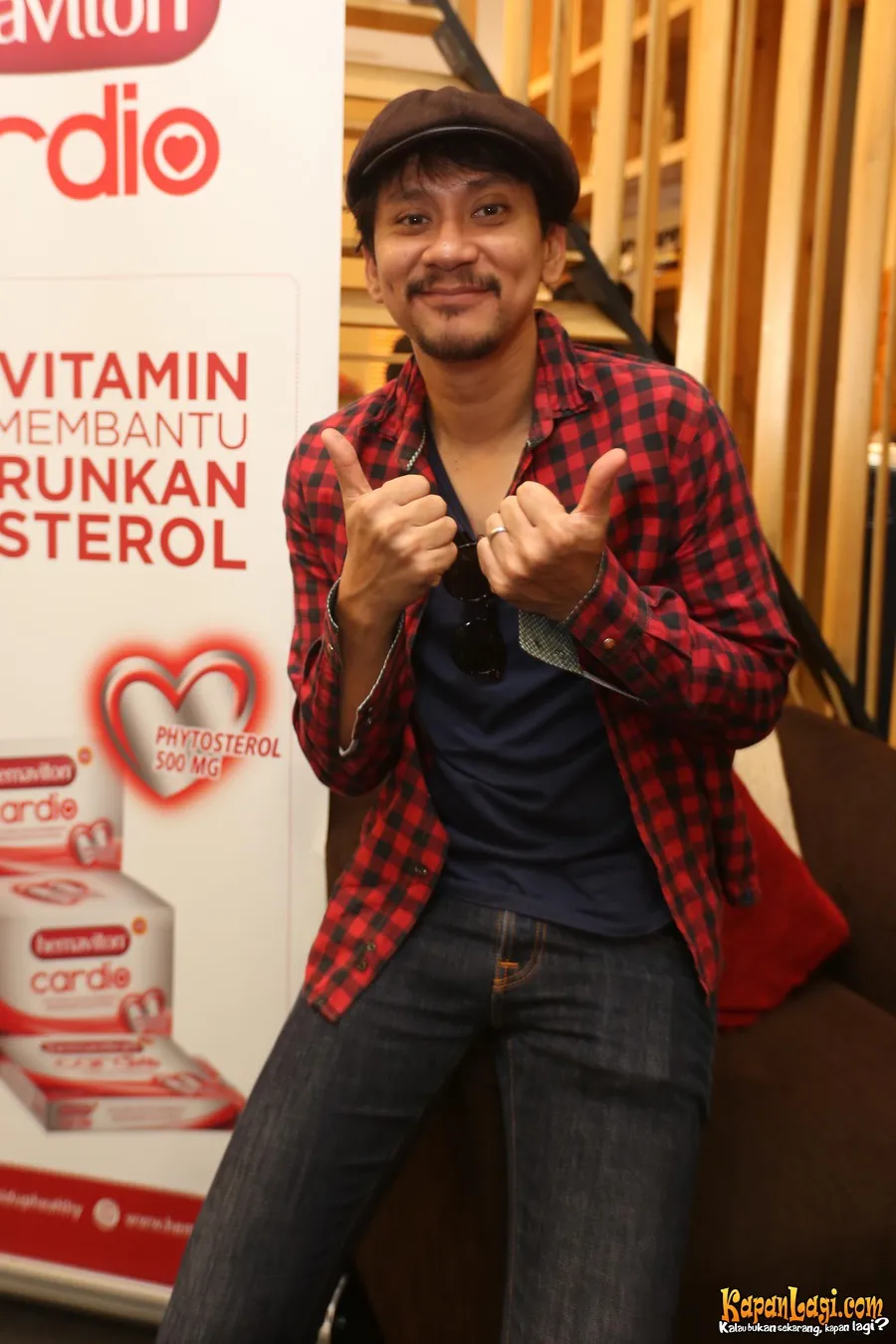 Vincent sempat bergelut dengan berat badan © KapanLagi.com®/Budy Santoso
