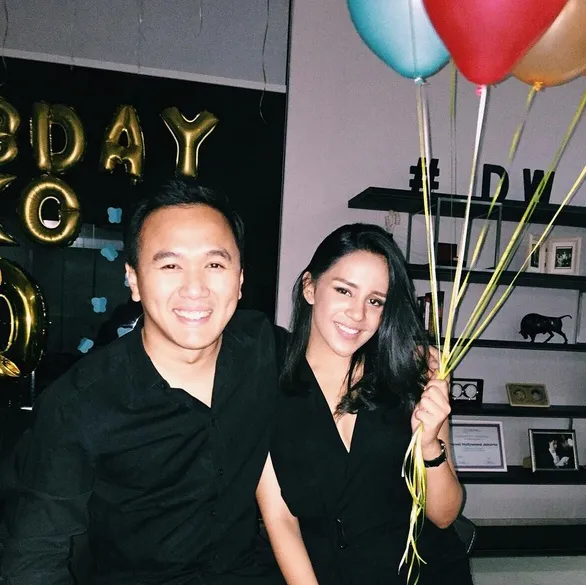 Angel Pieter merasa nyaman karena sang kekasih sangat humble. ©Angel Pieter Official Instagram