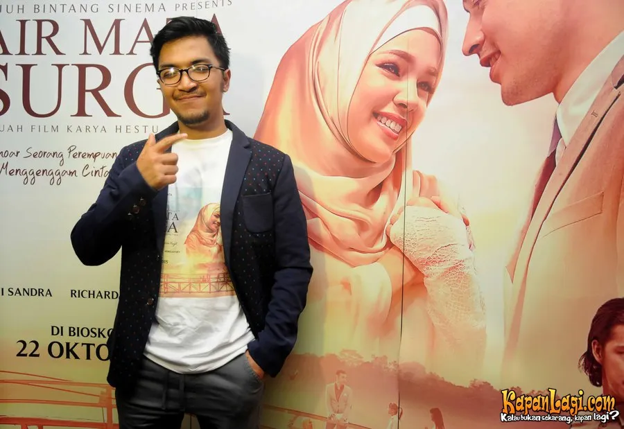 Ihsan berkumis dan berjenggot, cakep? © KapanLagi.com®/Bayu Herdianto