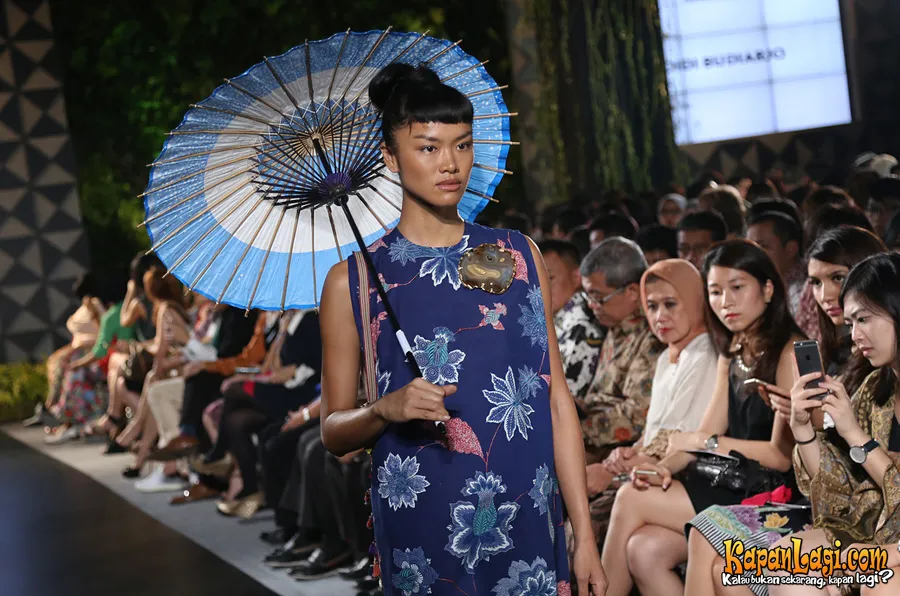 Kelly Tandiono yang curhat kesusahan perankan wanita hamil. ©KapanLagi.com/Agus Apriyanto