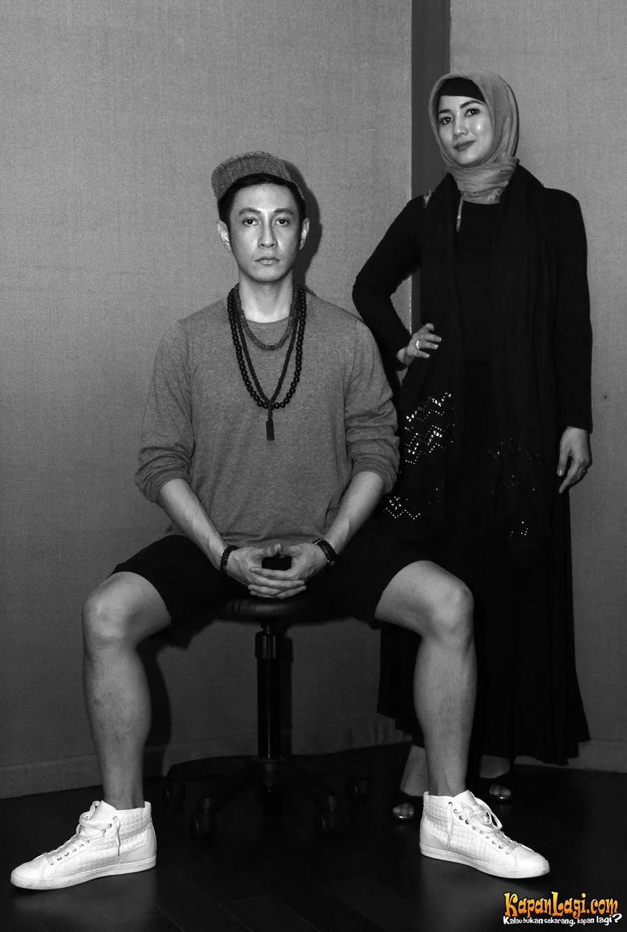 Telah lama kenal, Ade merasa nyaman duet dengan Paundra. ©KapanLagi.com®/MuhammadAkrom