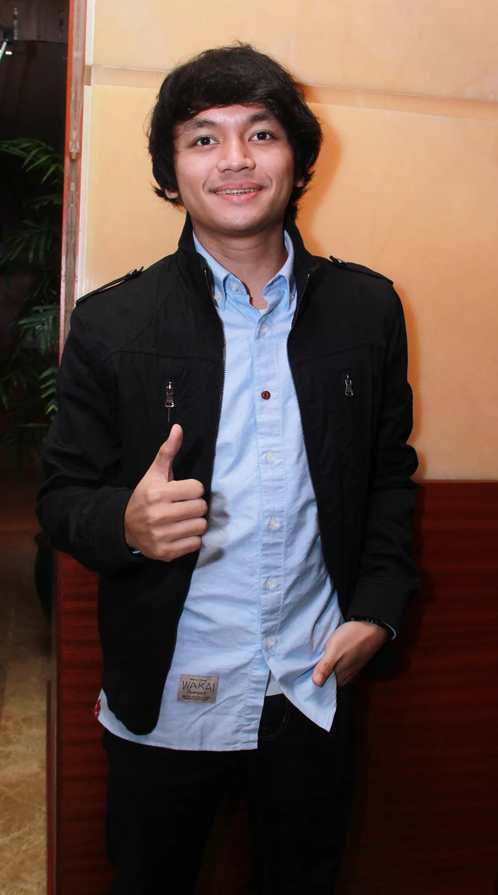 Calvin Jeremy setuju soal bela negara. @KapanLagi.com/Muhammad Akrom Sukarya