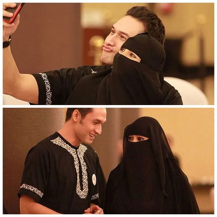 Indra L Bruggman dan Soraya Abdulla putuskan menikah setelah berteman selama 17 tahun © Instagram/indralbruggman
