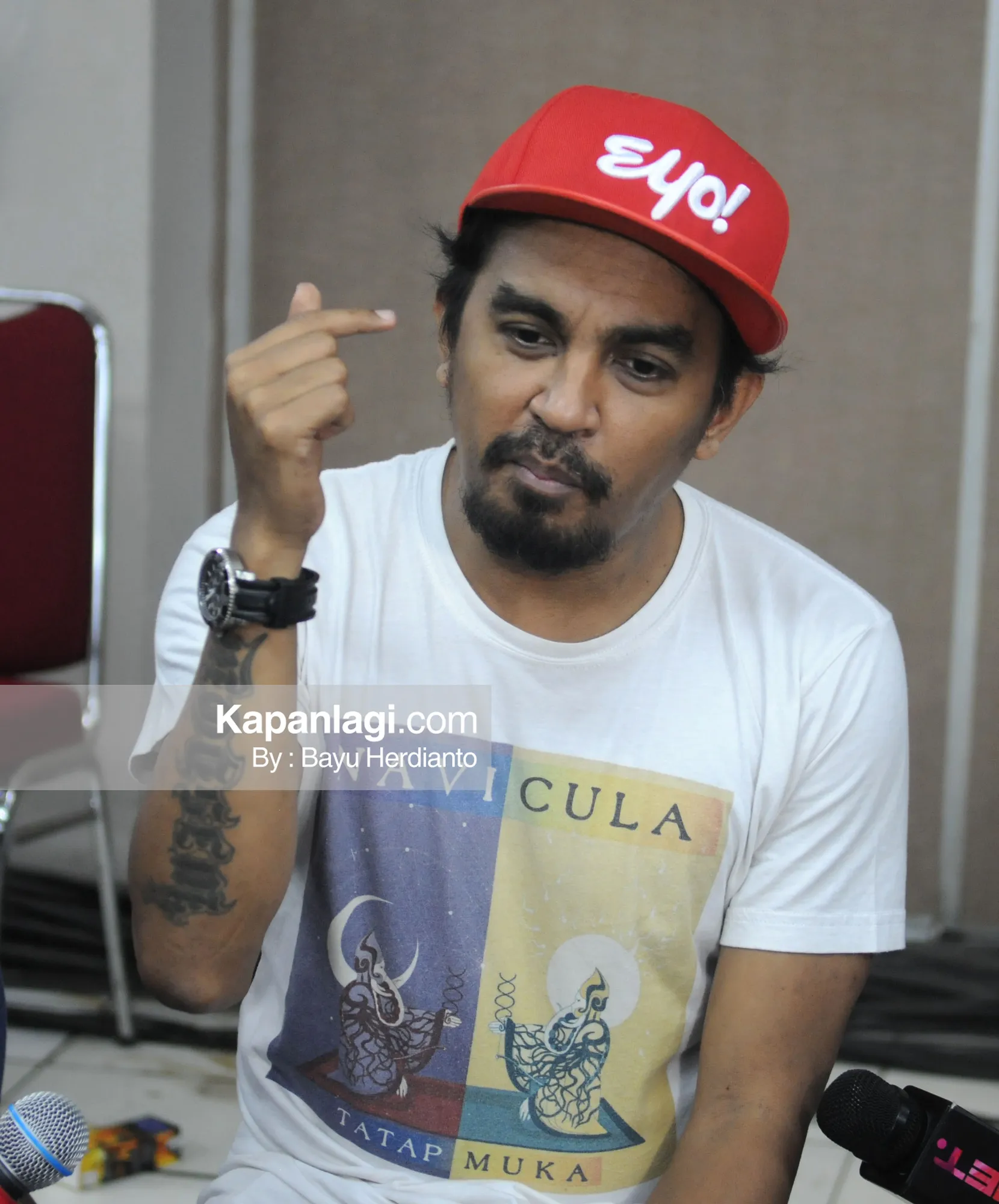 Glenn berharap para artis yang jadi perwakilan rakyat bisa memberikan yang terbaik © KapanLagi.com®/Bayu Herdianto
