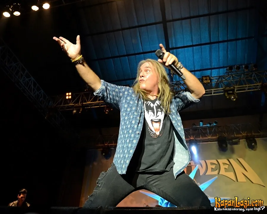 Ekspresif, Andi Derris all out saat hibur penonton © KapanLagi.com®/Bambang E. Ros