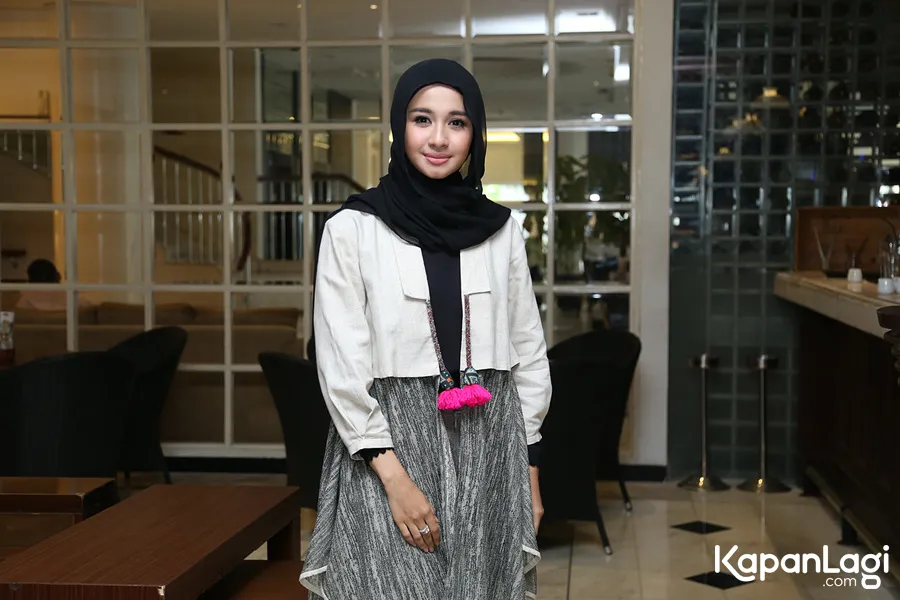 Bella harap bisnisnya lancar, amin! © KapanLagi.com®/Agus Apriyanto