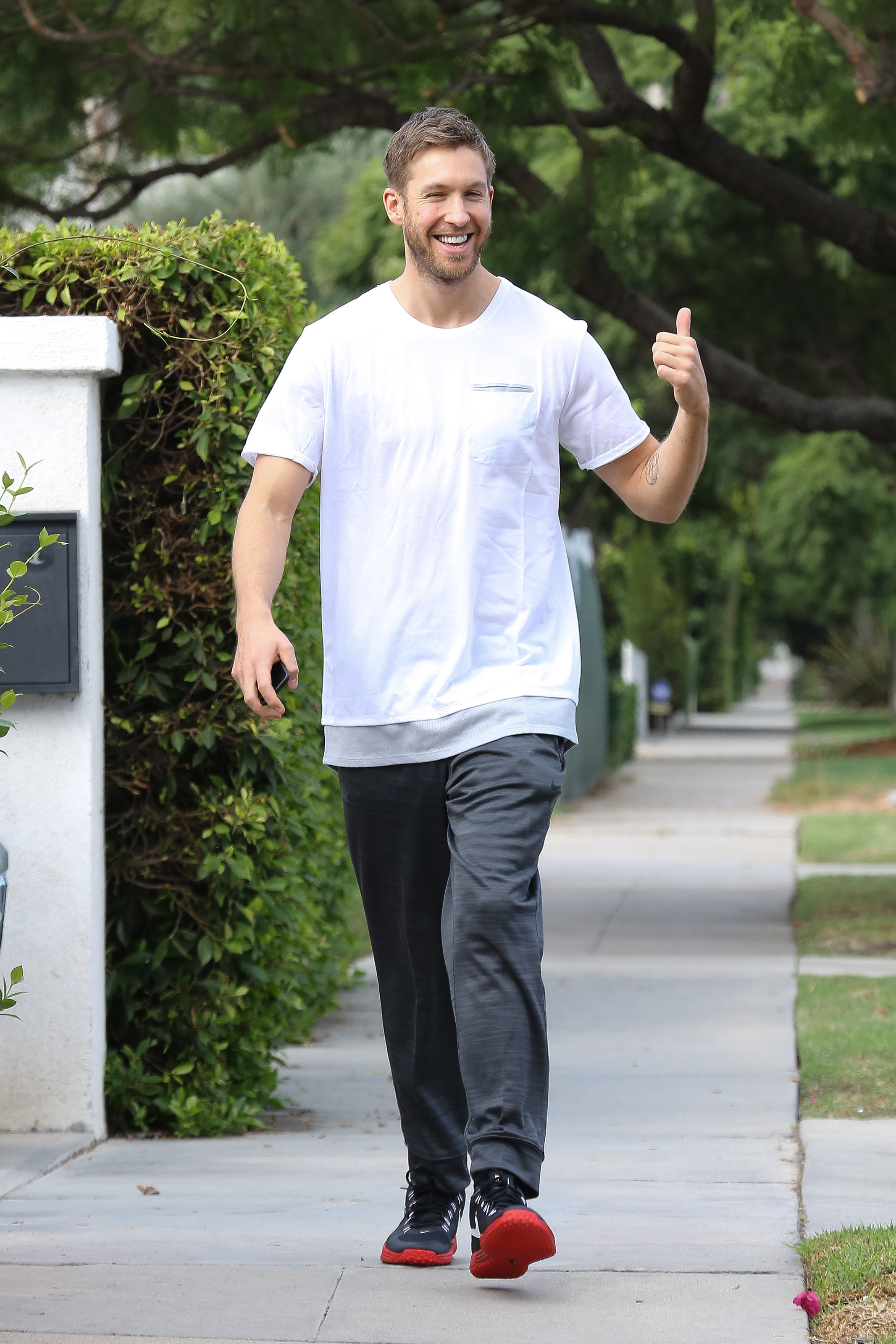 Menjawab tantangan selalu jadi motivasi Calvin Harris dalam menciptakan sebuah karya © Splashnews