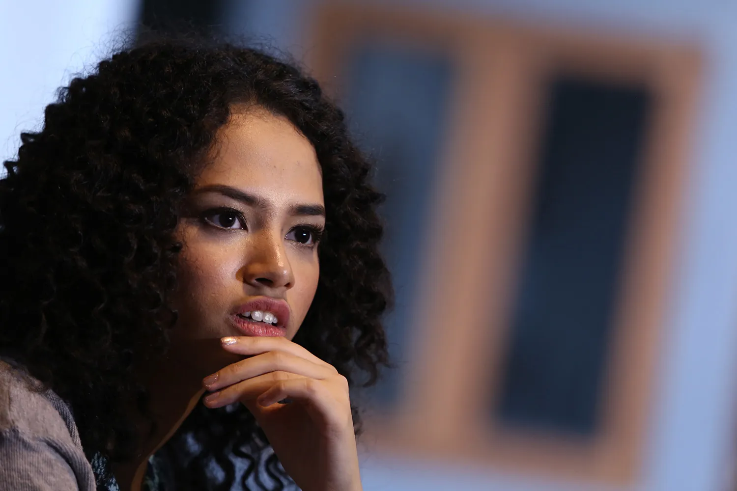 Meski tawaran film dan iklan lancar terus, Wizzy masih ingin menjadi seorang penyanyi © KapanLagi.com/Agus Apriyanto