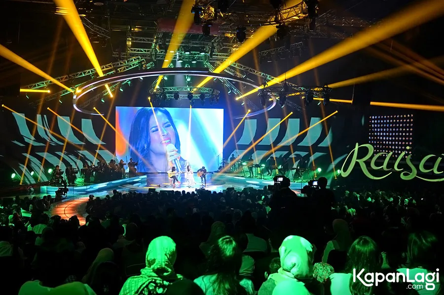 Panggun dari Konser Jatuh Hati Raisa dipuji oleh rekannya, Afgan © KapanLagi.com®/Bambang E. Ros