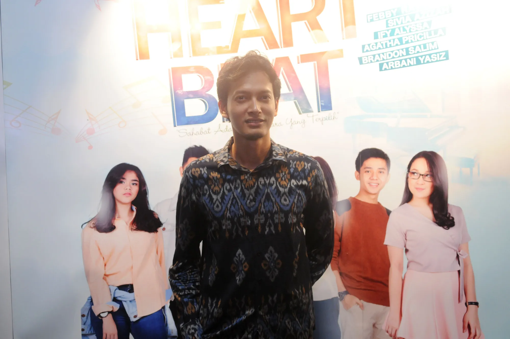 Meski debut pertama, Fedi Nuril tetap enjoy menjadi eksekutif produser di film HEART BEAT © KapanLagi.com/Bayu Herdianto
