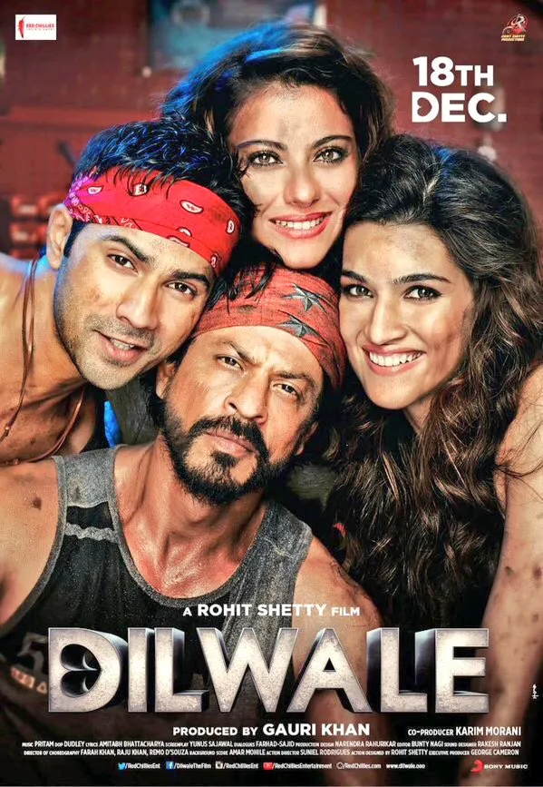 Sudah banyak penonton yang menunggu DILWALE di Indonesia ©redchilliesent