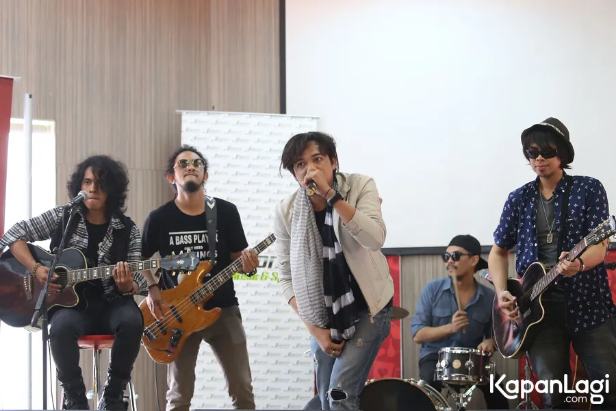 Zian Zigaz bercerita soal konfliknya dengan sang bassist © KapanLagi.com®/Budy Santoso