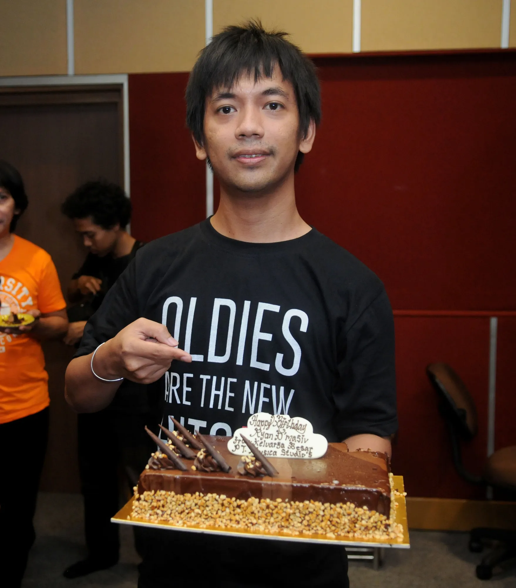 Ryan d Masiv dapat kejutan di hari ulang tahunnya © KapanLagi.com®/Bayu Herdianto