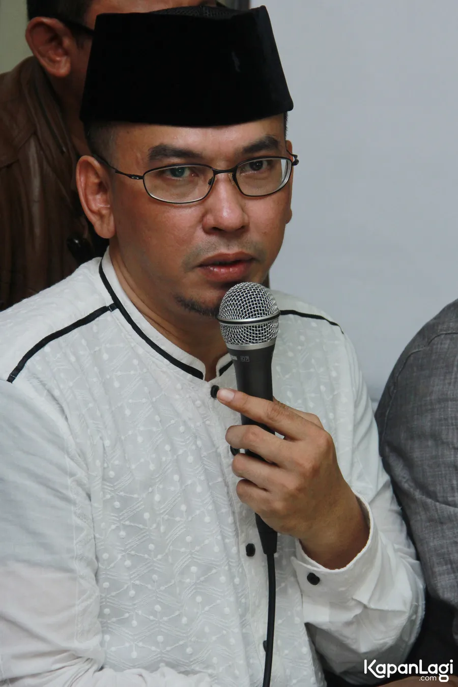 Ustaz Aswan tak menampik tudingan dirinya menikah siri dengan RP © KapanLagi.com®/Budy Santoso