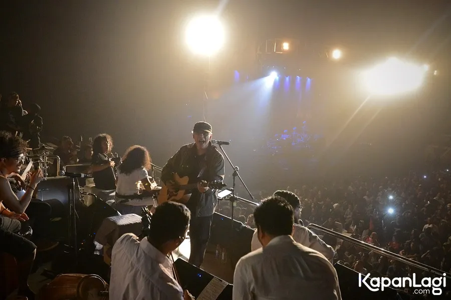 Iwan Fals kenalkan lagu dengan lirik buatan Abraham Samad. ©KapanLagi.com®/Bambang E Ros