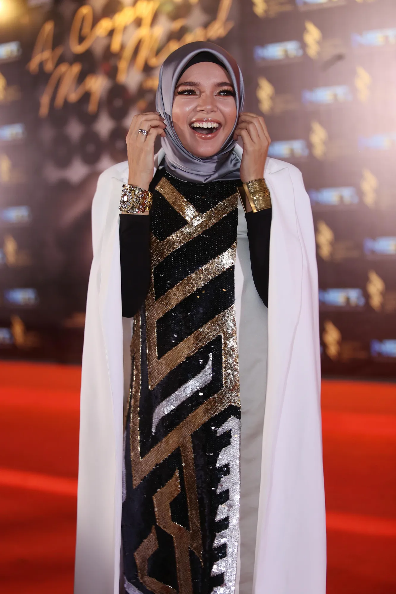 Dewi Sandra tak percaya bisa masuk nominasi IBOMA 2016 © KapanLagi.com®/Budy Santoso