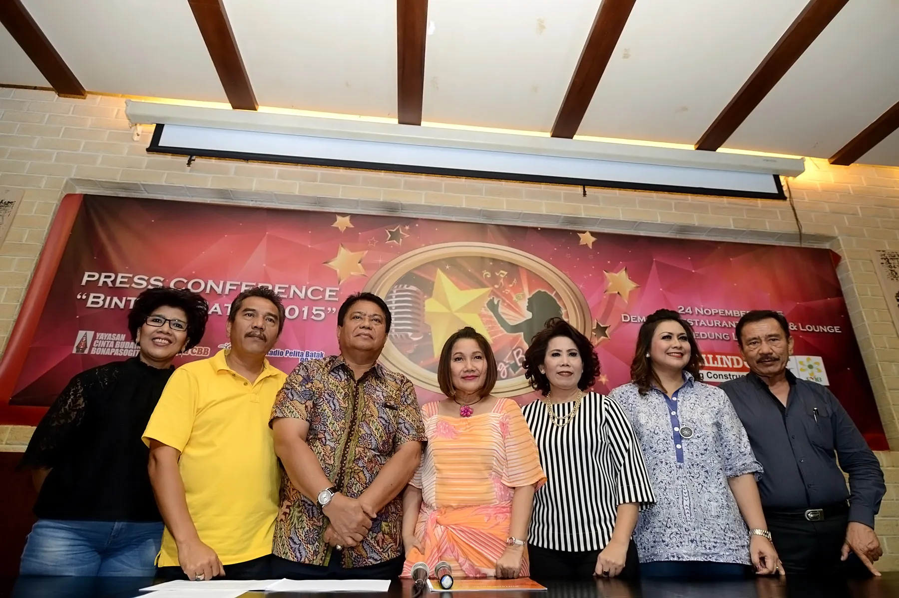 Para musisi Batak gelar ajang Bintang Batak 2015 © KapanLagi.com®/Bambang E Ros