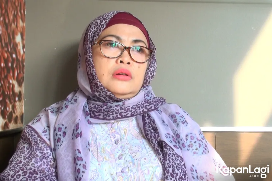 Ibu Dian, salah satu korban penipuan Sandy © KapanLagi.com®/VJ Randy