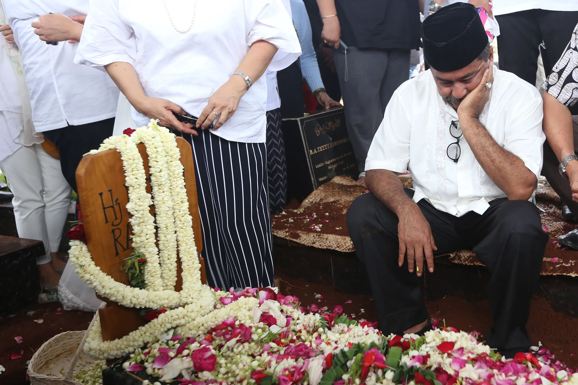 Rano terpukul dengan kepergian sang ibunda © KapanLagi.com®/Budy Santoso