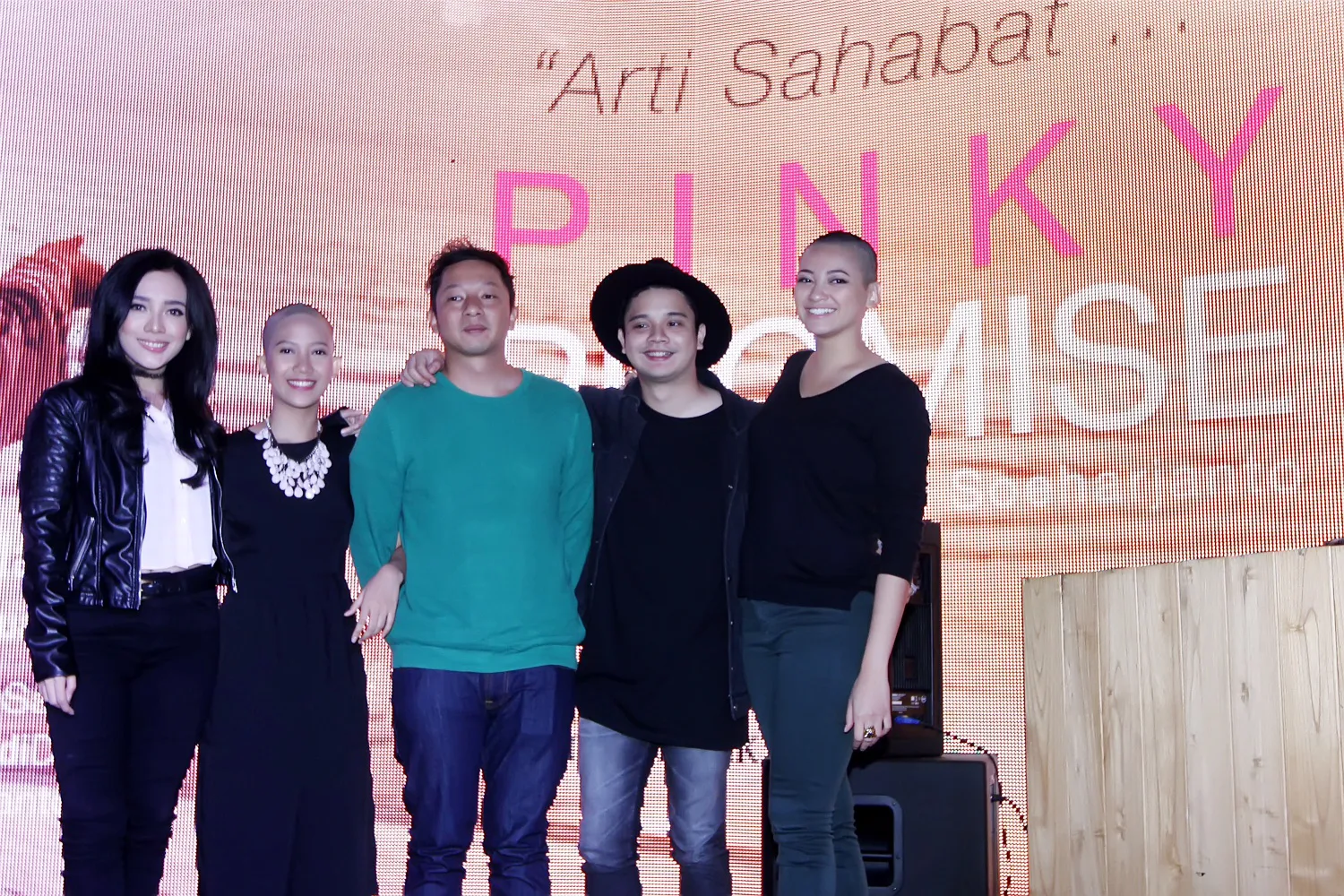 Dea dan para pemeran 'PINKY PROMISE' © KapanLagi.com®/Hendra Gunawan