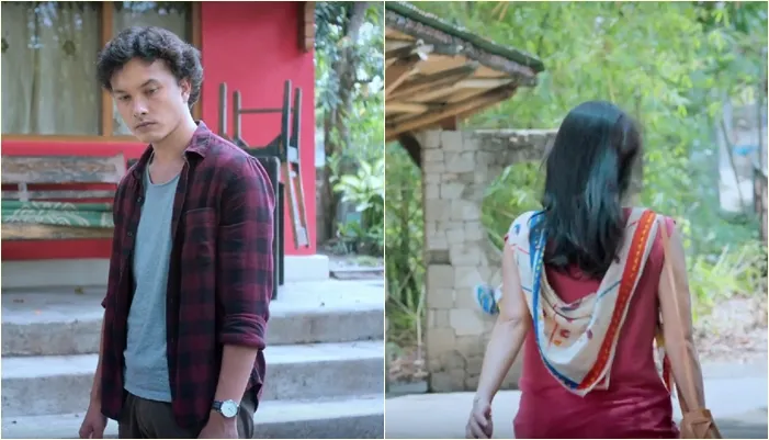 Dalam durasi beberapa detik, ditunjukkan adegan saat Rangga dan Cinta terlihat terlibat dalam sebuah konflik. / ©Mirles Film Official Youtube
